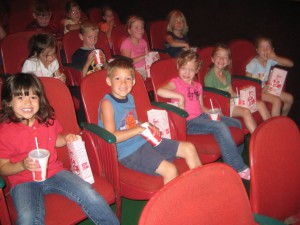 kids watch movie