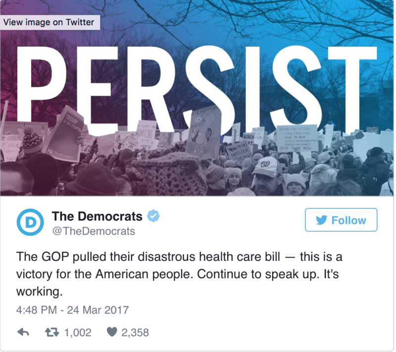 On The DNC Photoshopping Our Poster A History Of Co optation 