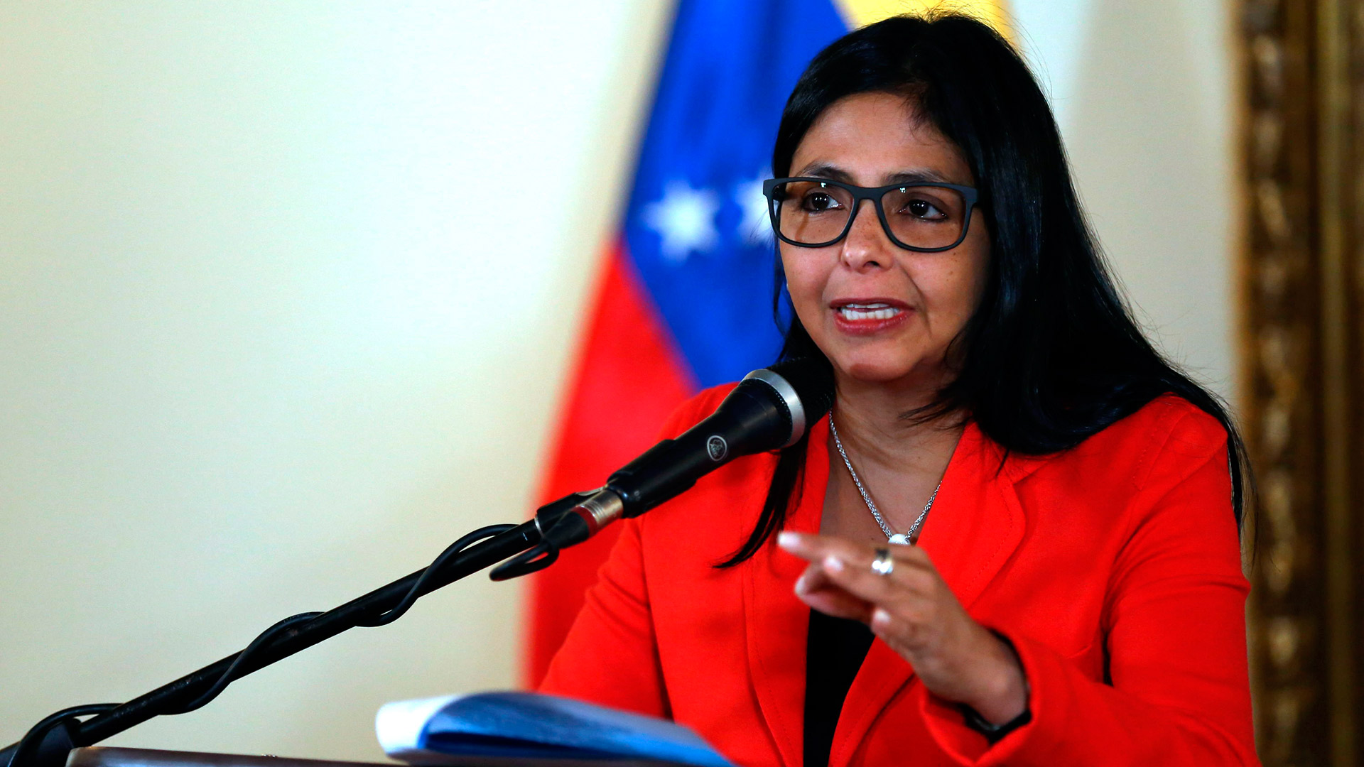 Venezuelan Foreign Minister Delcy Rodriguez