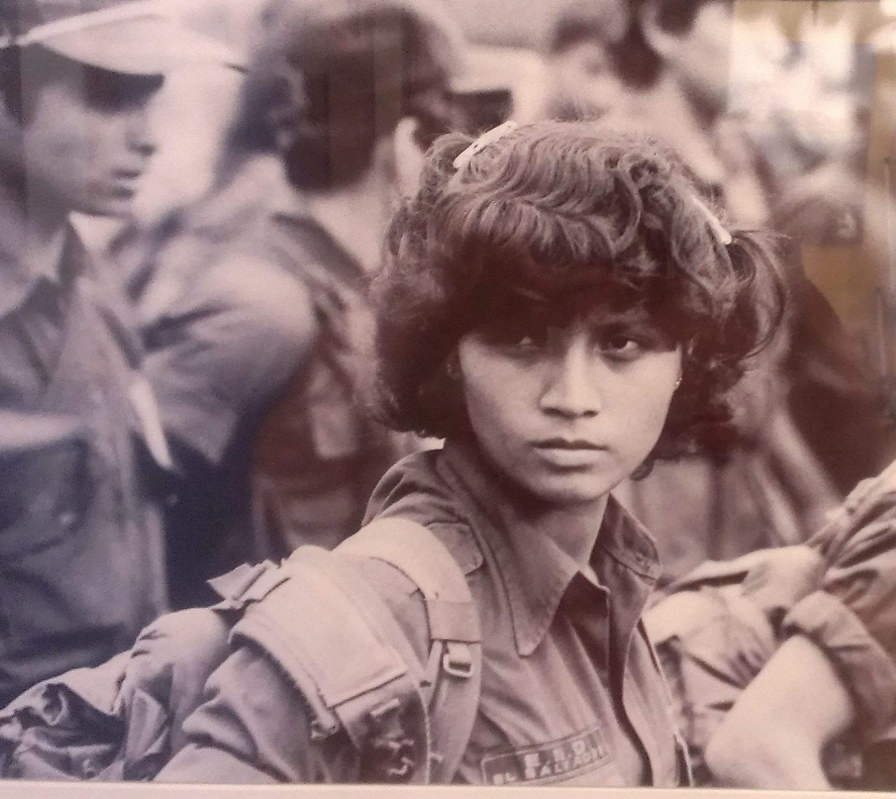 Guerrilla fighter. Photo: El Museo de la Palabra e Imagen in San Salvador.