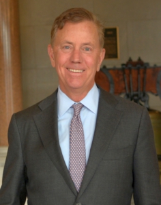 Governor Ned Lamont of Connecticut, official portrait. Wikimedia Commons: The Office of Governor Ned Lamont. https://en.m.wikipedia.org/wiki/File:Governor_Ned_Lamont_of_Connecticut,_official_portrait.jpg