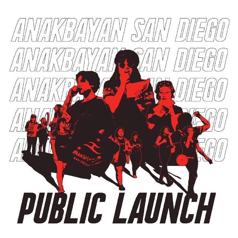 Anakbayan public launch graphic