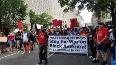 Washington DC, June 6. Liberation photo.