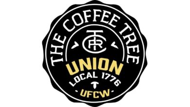 Photo: Logo of the Coffee Tree Workers union drive. Credit: coffeetreeunion.com