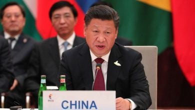 Xi Jinping at a BRICS leaders meeting in 2017. Credit: Wikimedia Commons.