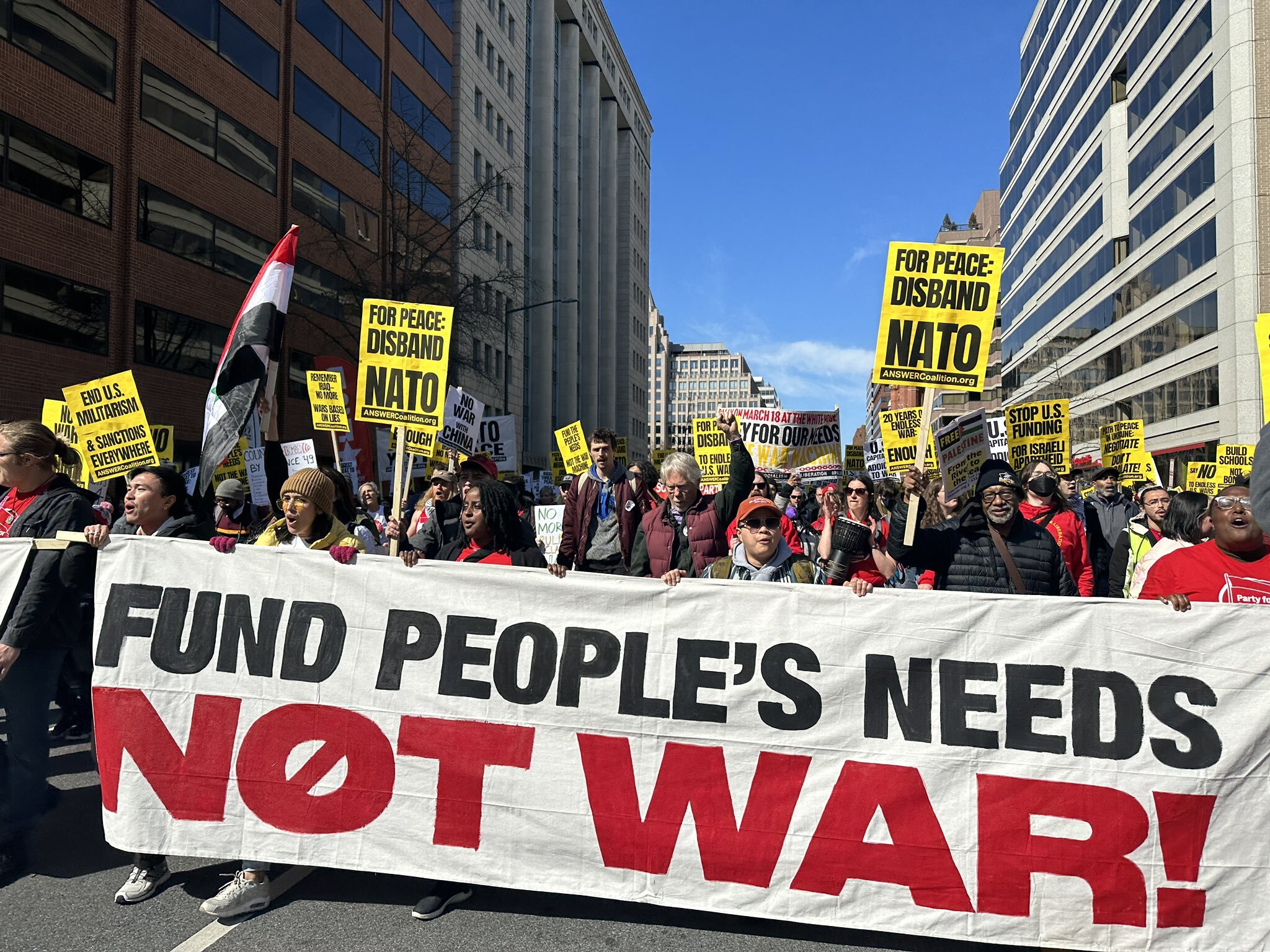 Thousands march in Washington, D.C. to launch new movement against U.S. empire – Liberation News