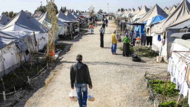 A Syrian refugee camp in Turkey.