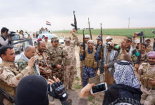 Iraqi Army and Hashed al-Shaabi (Popular Mobilization Forces of Iraq) fighting against the Islamic State